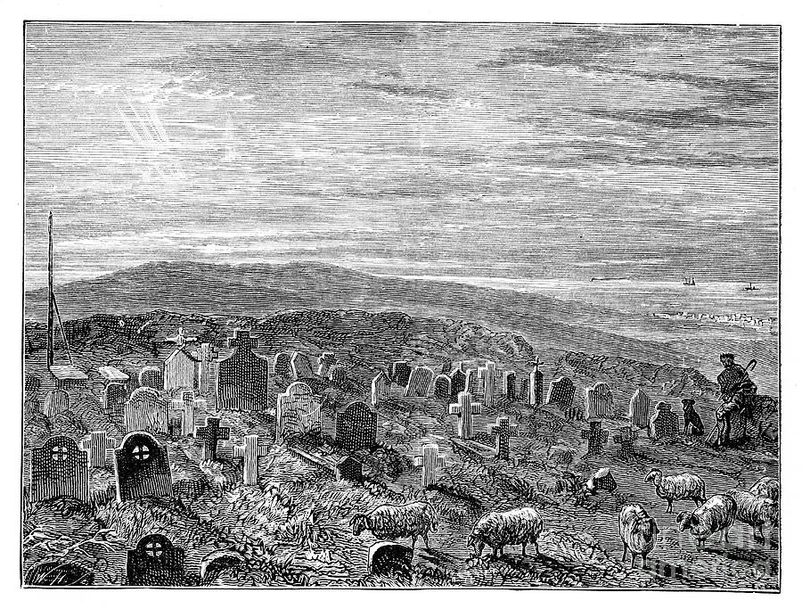 Cathcarts Hill, Crimea, Ukraine, C1888 Drawing by Print Collector