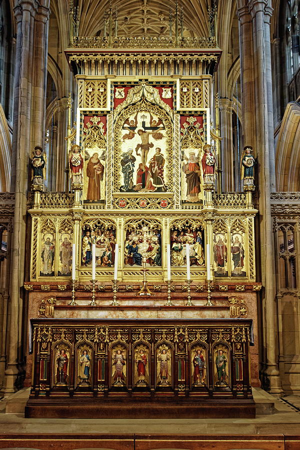 Cathedral Altar Photograph by Jeff Townsend