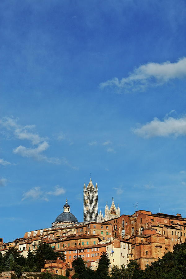 Cathedral And City Of Siena Photograph by Franz Marc Frei
