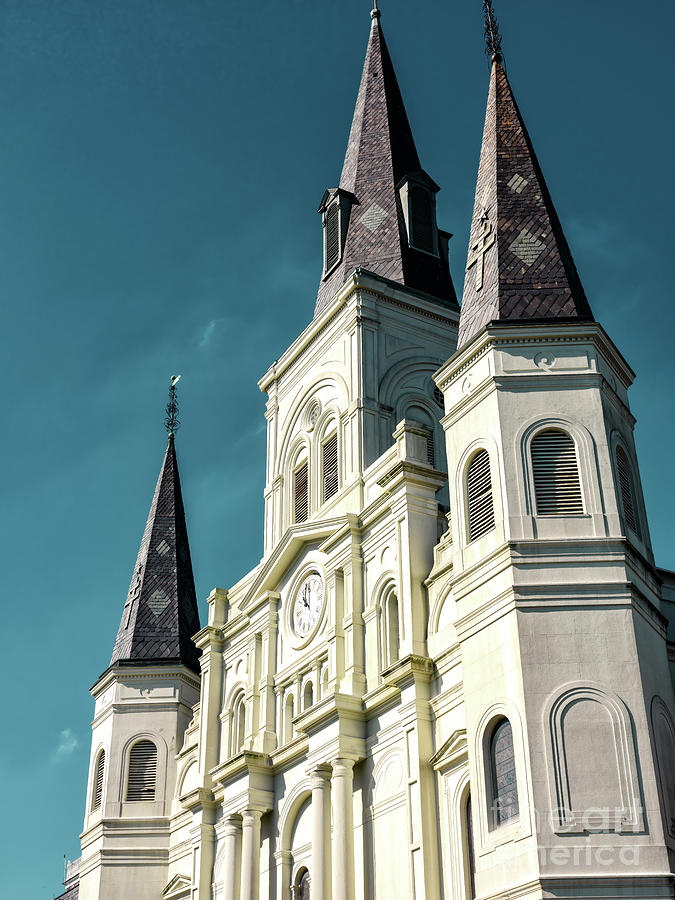 Cathedral-Basilica of Saint Louis in New Orleans by John Rizzuto Cathedral-Basilica of Saint Louis in New Orleans by John Rizzuto