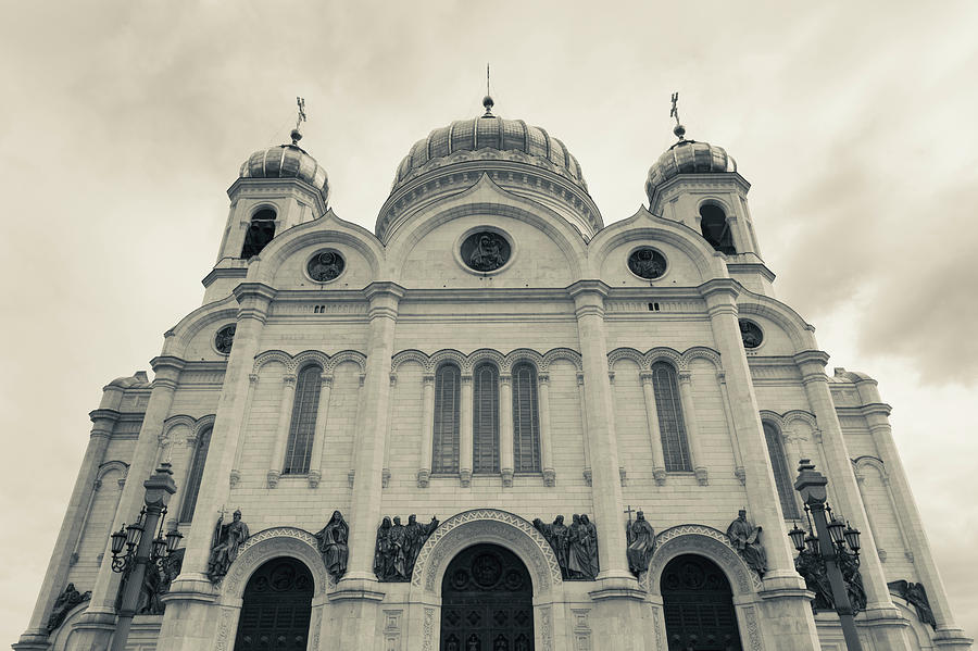 Cathedral Of Christ The Saviour Photograph by Walter Bibikow