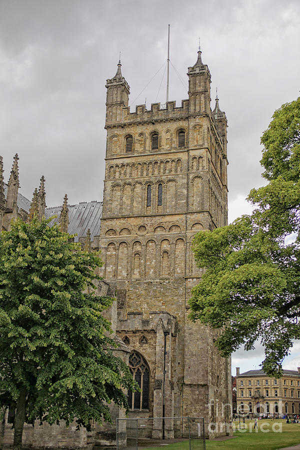 Cathedral of Exeter in England Photograph by Patricia Hofmeester