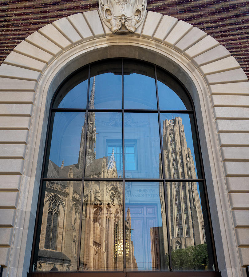 Cathedral Of Learning And Heinz Chapel At The University Of Pitt Photograph