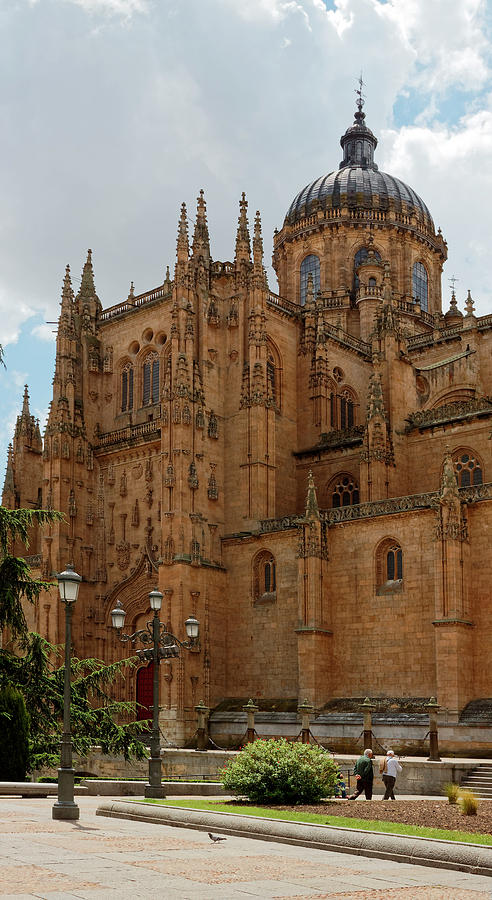 Spring Photograph - Cathedral of Salamanca by Sally Weigand