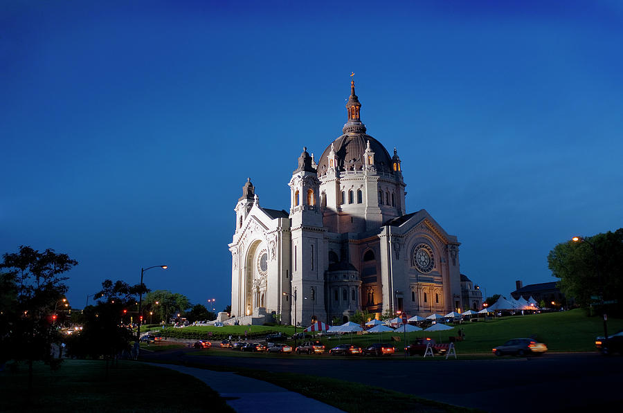 Cathedral Of St. Paul, Minnesota Photograph by Lawrencesawyer