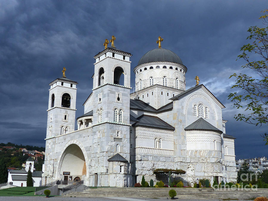 Cathedral Of The Resurrection Of Christ Podgorica Photograph By Phil