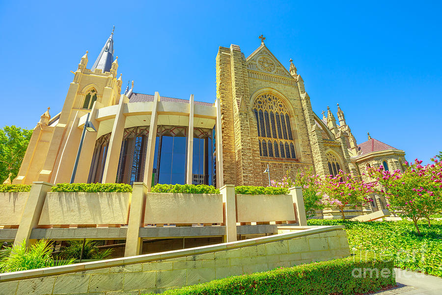 Cathedral Perth Western Australia Photograph by Benny Marty