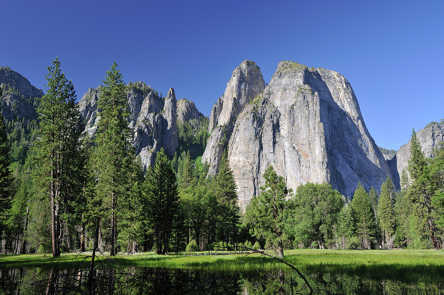 Cathedral Rocks, Yosemite National by Aimin Tang