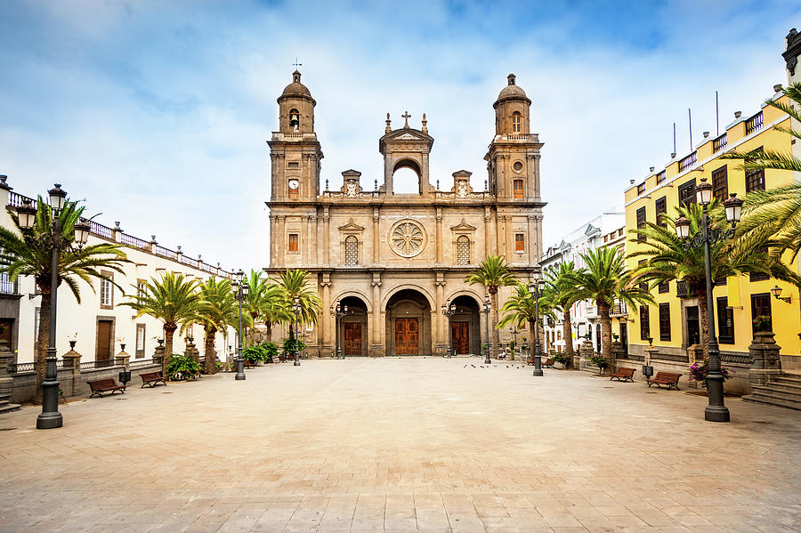 Cathedral Santa Ana Las Palmas De Gran Photograph by Mlenny