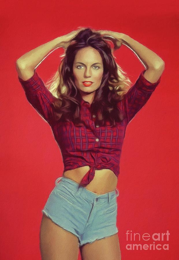Catherine Bach, Actress Painting