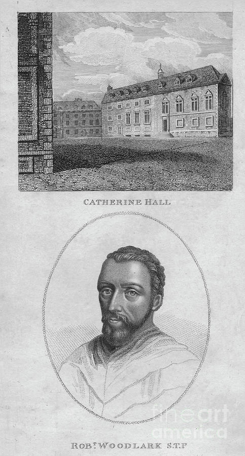 Catherine Hall, Robert Woodlark S.t.p Drawing by Print Collector