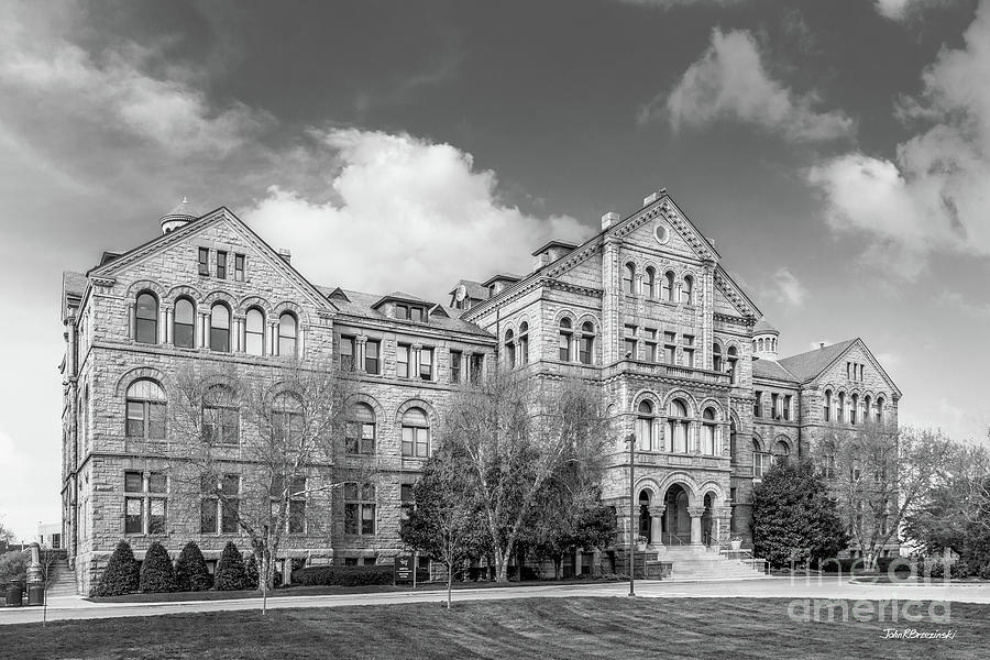 Romanesque Photograph - Catholic University of America Mc Mahon Hall by University Icons