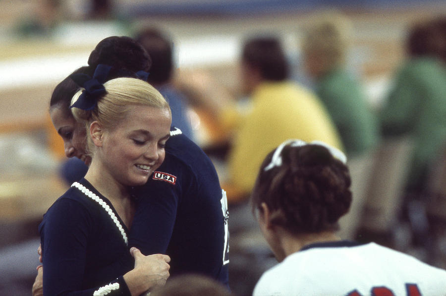 Munich Movie Photograph - Cathy Rigby At The 1972 Summer Olympics by John Dominis