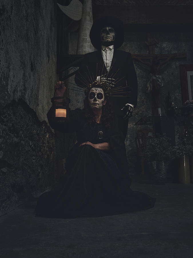 Halloween Photograph - Catrin Couple by Ignacio Arcas