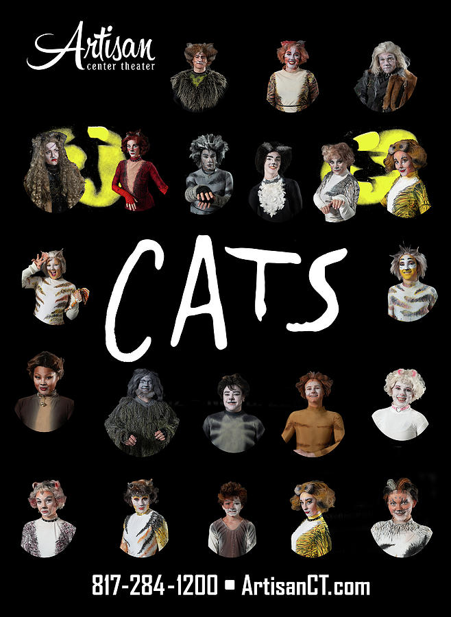 Broadway Photograph - Cats Poster 2 by Alan D Smith Broadway Photograph - Cats Poster 2 by Alan D Smith