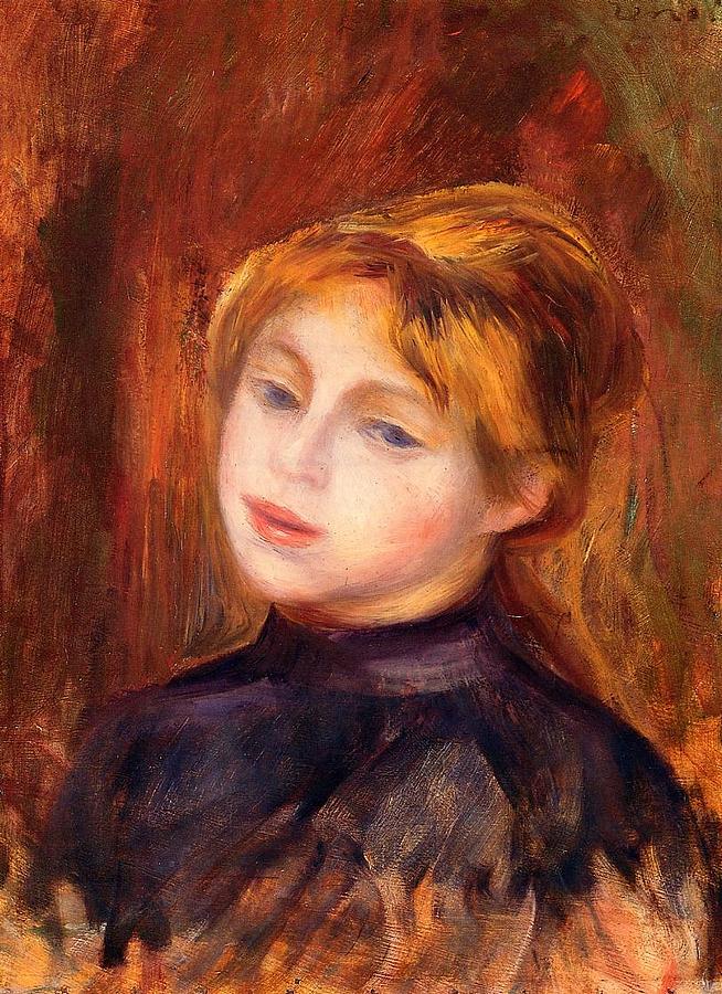 Catulle Mendez Painting by Pierre Auguste Renoir - Fine Art America