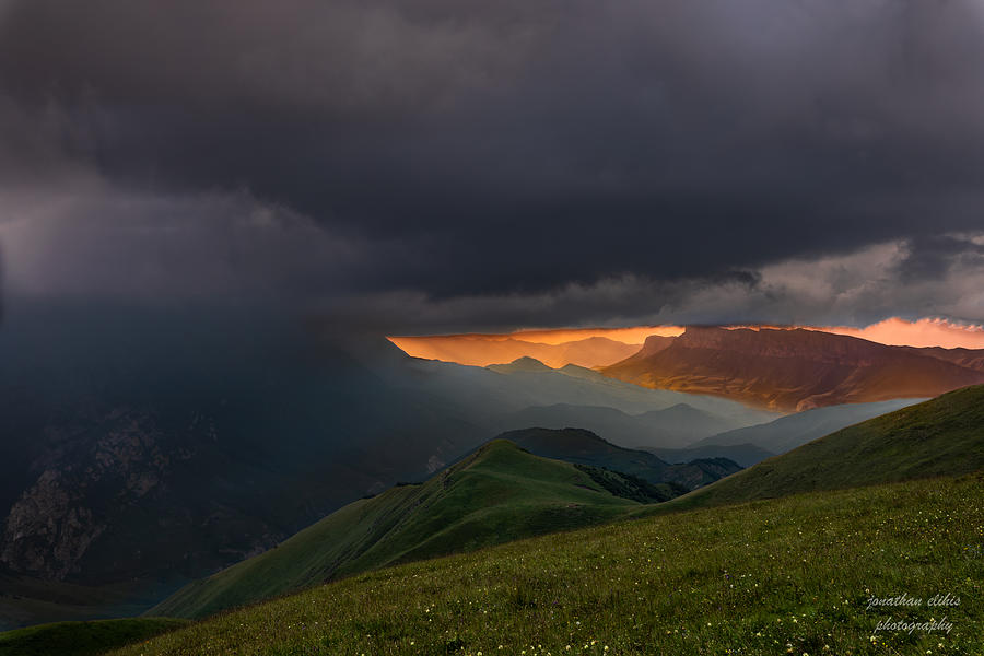 Caucasus Mountains Photograph by Jonathan Elihis