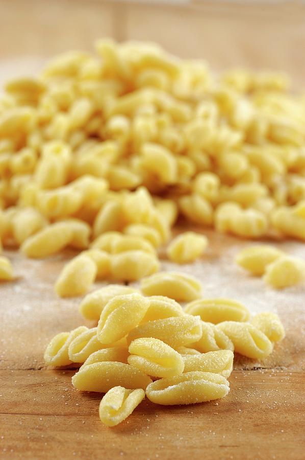 Cavatelli pasta From Molise, Italy Photograph by Franco Pizzochero