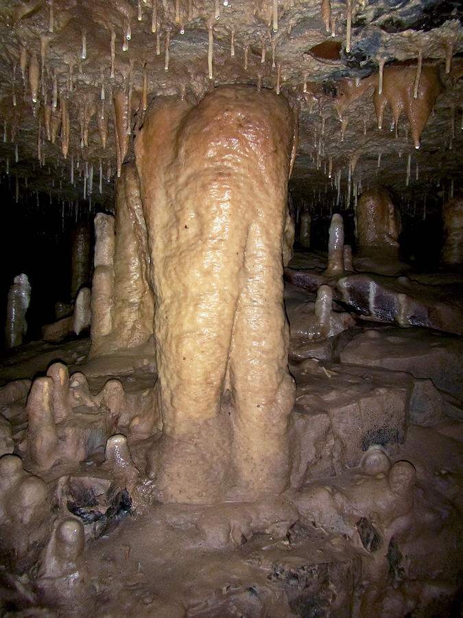 Cave Formations, Ozarks Photograph by Dante Fenolio