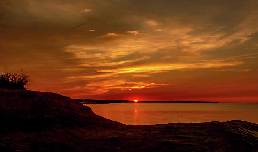 Cavendish Sunset Photograph by Marcy Wielfaert