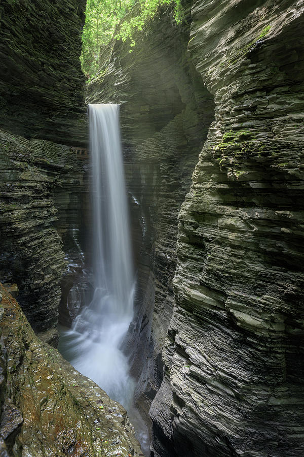 Nature Photograph - Cavern Cascade by Kristen Wilkinson