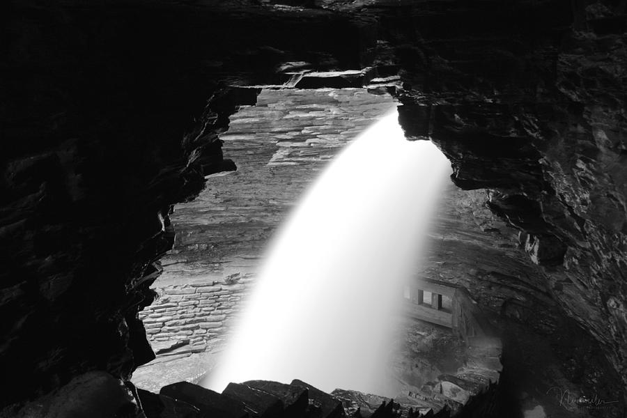 Cavern Cascade Photograph by Nunweiler Photography