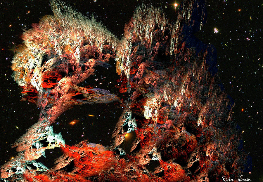 Cavernous Space Digital Art by Rein Nomm