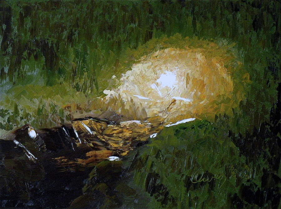 Cavers Comfort Painting by Carl Owen