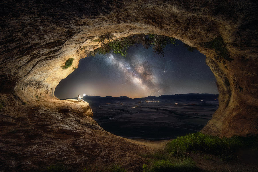 Caves Of Zaen I Photograph by Bartolome Lopez