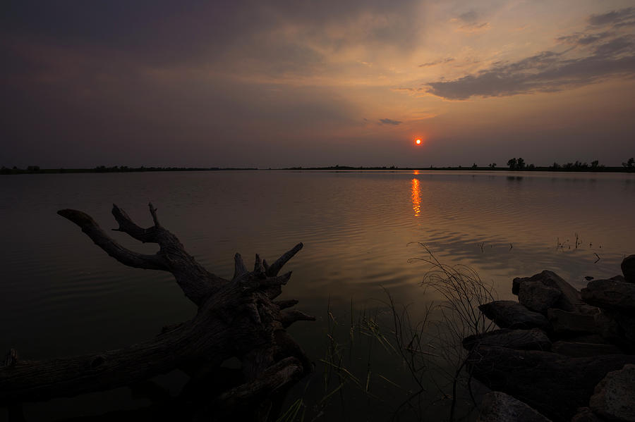 Sunset Photograph - Cavour by Aaron J Groen