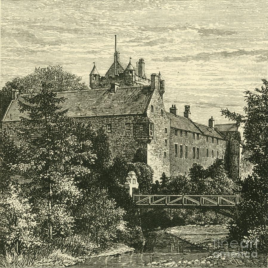 Cawdor Castle Drawing by Print Collector