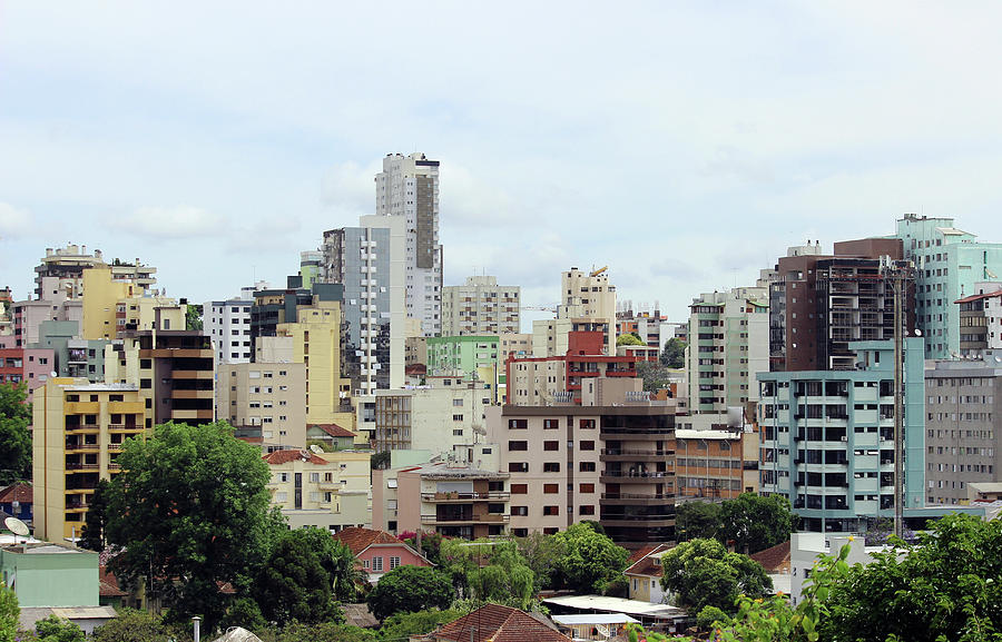 Caxias Do Sul - Rs - Brazil - Urban Photograph by Lelia Valduga