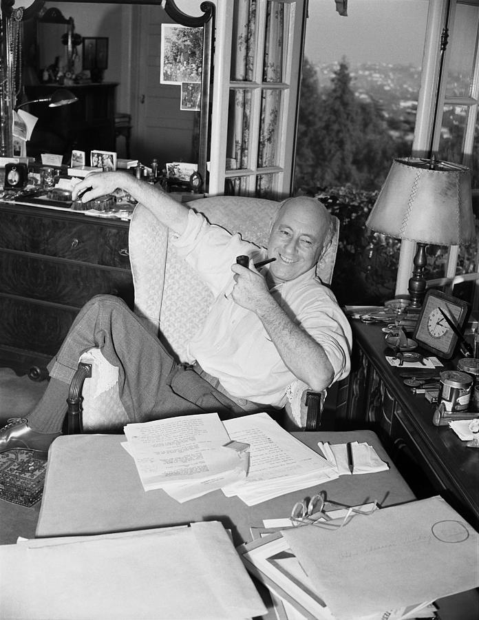 Cecil B. Demille Portrait Session Photograph by Earl Theisen Collection