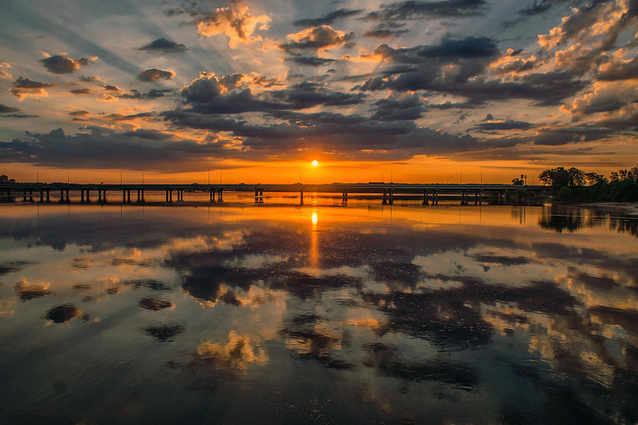 Cedar Avenue Sunrise Photograph by Doug Wallick