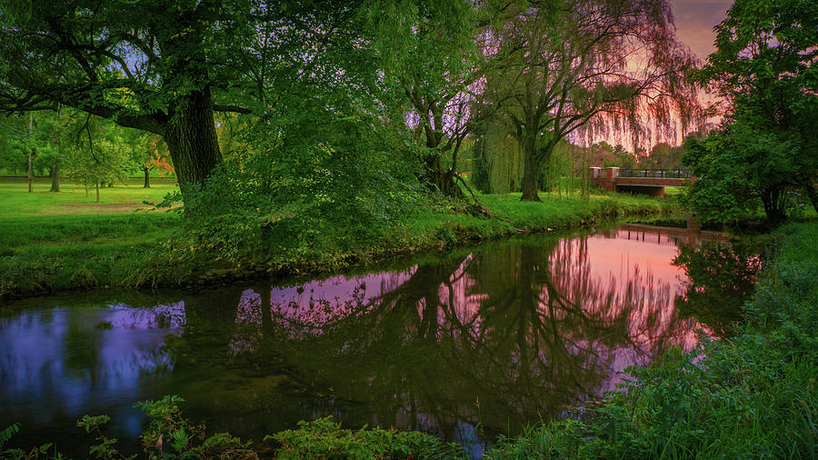 Cedar Beach Sunset Reflection by Jason Fink Cedar Beach Sunset Reflection by Jason Fink