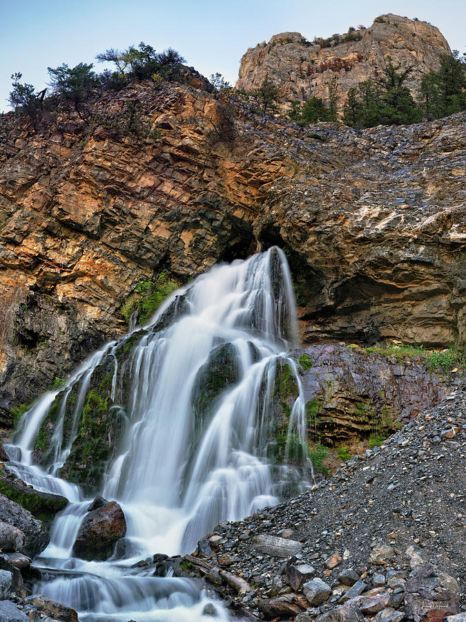 Cedar Creek Falls 2 Photograph by Leland D Howard