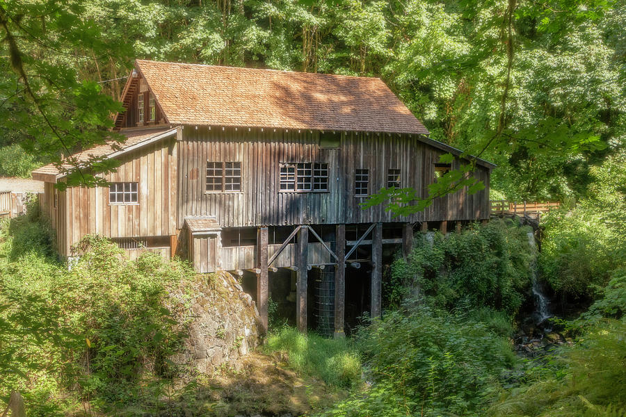 Cedar Creek Grist Mill by TL Wilson Photography Photograph by Teresa Wilson