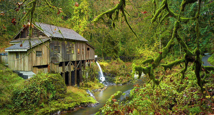Nature Photograph - Cedar Creek Grist Mill by Moises Levy