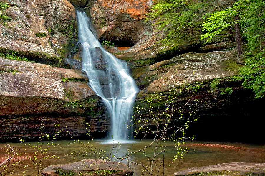 Cedar Falls Hocking Hills Photograph by Betty Ranck