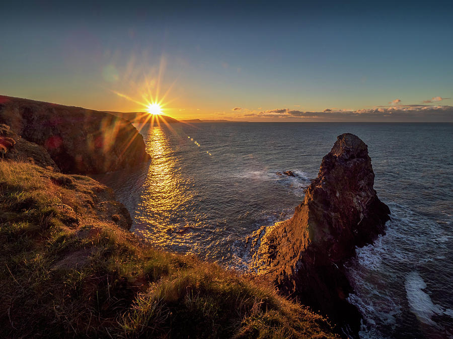 Ceibwr Bay Photograph by Mark Llewellyn