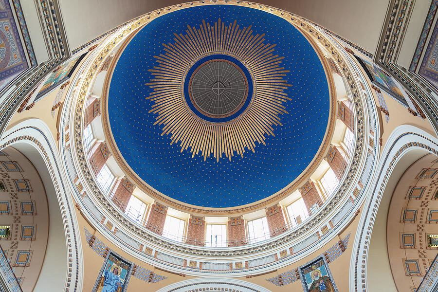 Ceiling Of A Church Photograph by Roswitha Schleicher-schwarz