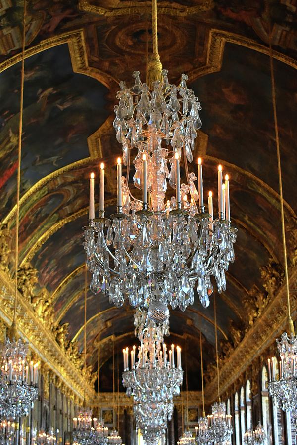 Ceiling Of The Hall Of Mirrors Photograph By Sheri Mcleroy