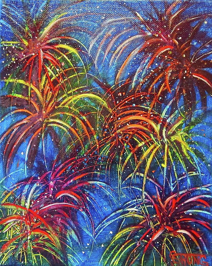 Celebrate Painting by Sherry Strong