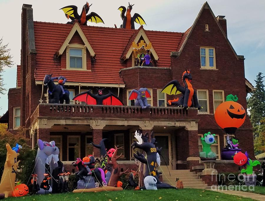 Celebrating Halloween In Omaha Photograph by Marcus Dagan Fine Art