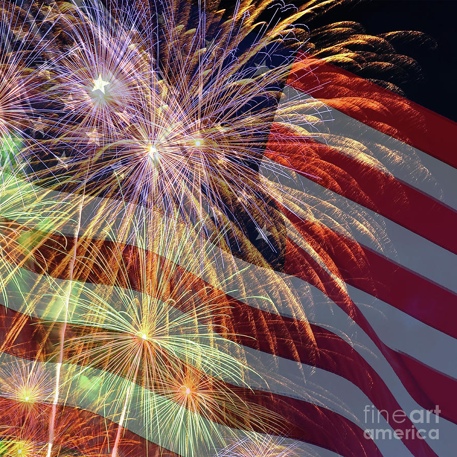 Independence Day Photograph - Celebrations 4th July by Kaye Menner by Kaye Menner