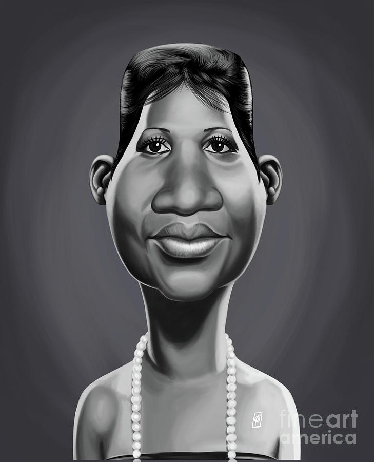 Celebrity Sunday - Aretha Franklin by Rob Snow Celebrity Sunday - Aretha Franklin by Rob Snow