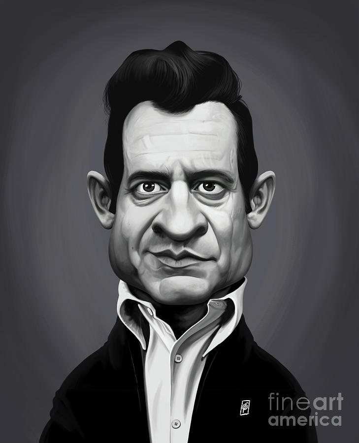Celebrity Sunday - Johnny Cash by Rob Snow Celebrity Sunday - Johnny Cash by Rob Snow