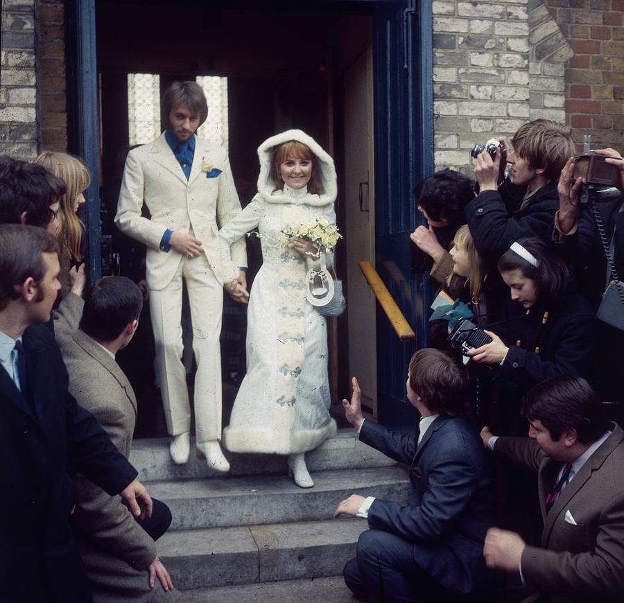 Celebrity Wedding Photograph by Keystone