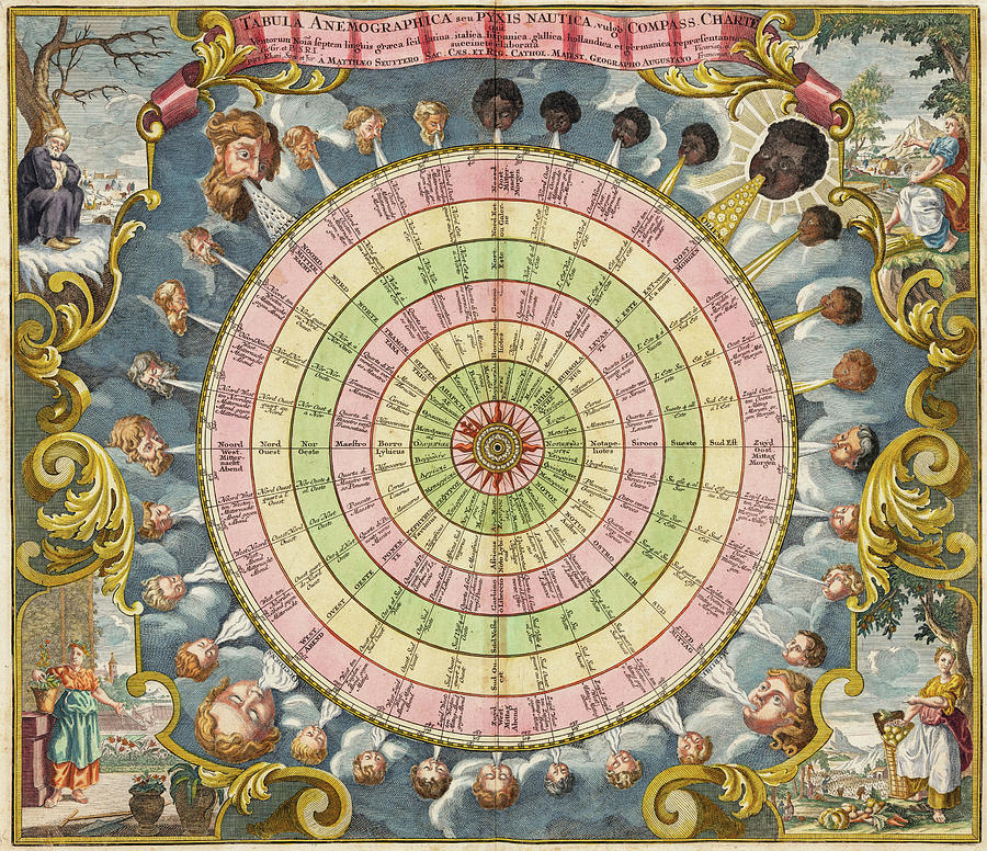 Cellarius Painting - Celestial Map by Andreas Cellarius Cellarius Painting - Celestial Map by Andreas Cellarius