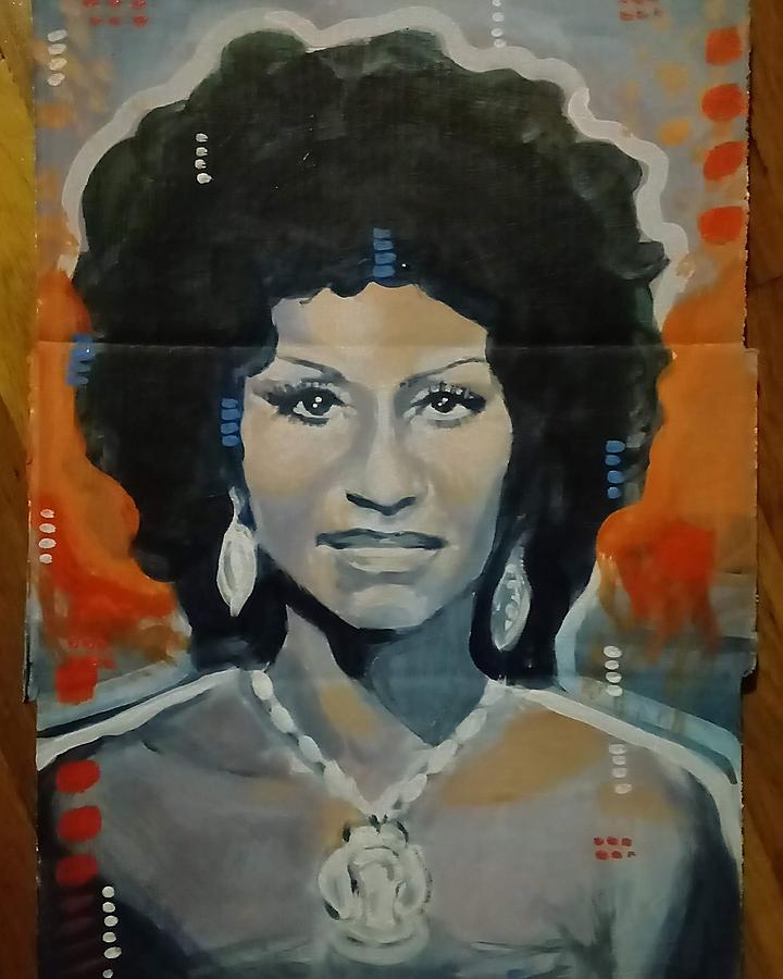 Celia Cruz Tribute no.3 Painting by Tomas ATOMIK Manon Pixels